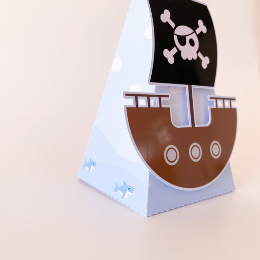 Caja Barco pirata